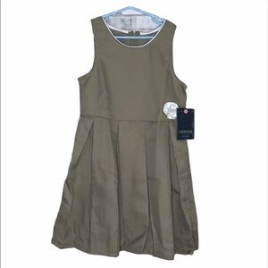 Cherokee school uniform tan dress, NWT, size 10